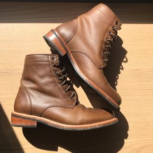 Nisolo Amalia all weather boots brown